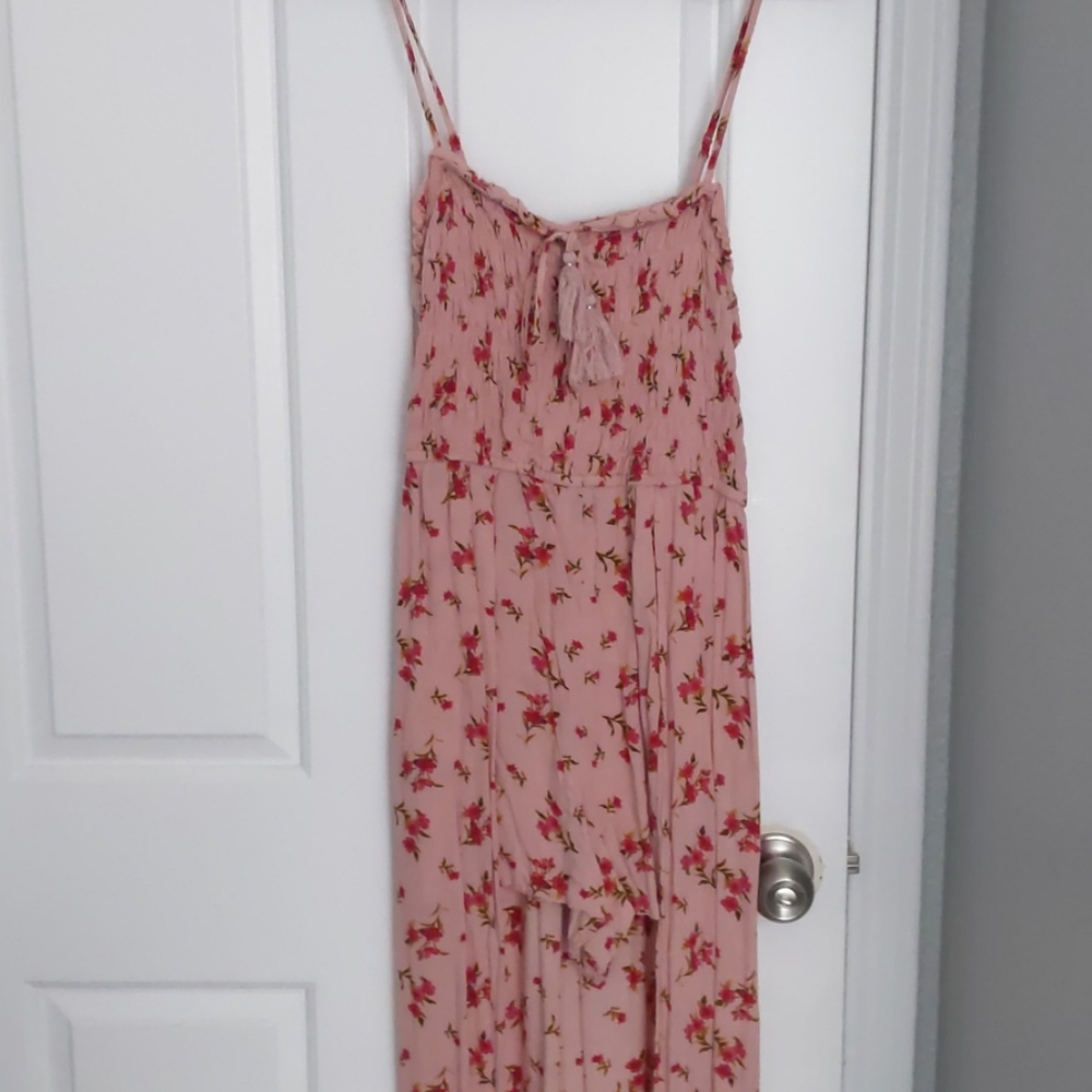Peekaboo Romper AEO pink Floral L